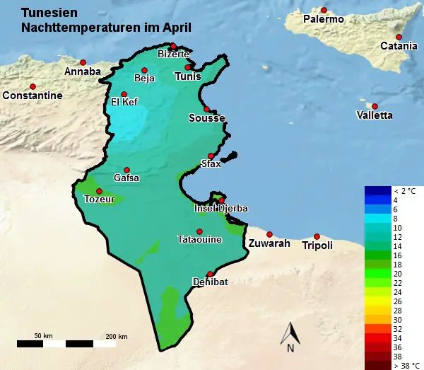 Tunesien Wetter und Klima im April Temperatur und Regen Tunesien Wetter und Klima im April Temperatur und Regen